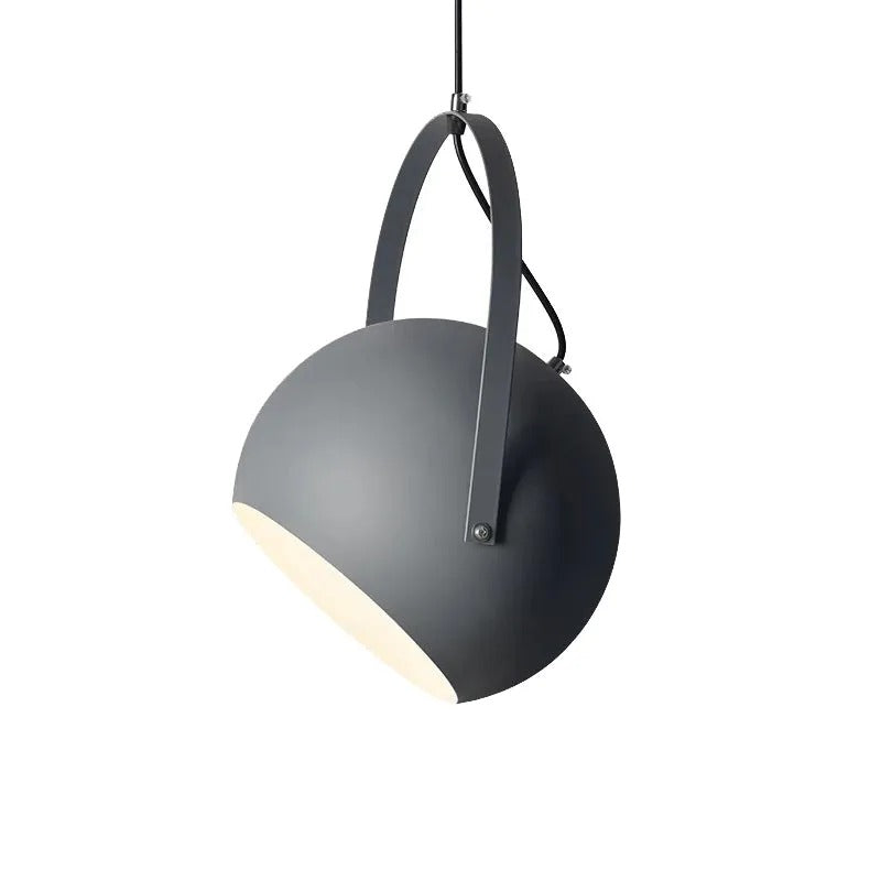 Valentina Colorful Art Deco Pendant Light Spherical Metal Bedroom