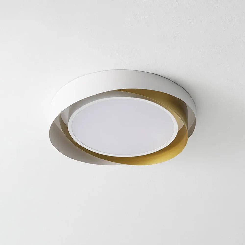 Arisha Modern Geometric Acrylic Flush Mount Ceiling Light - Letslighting