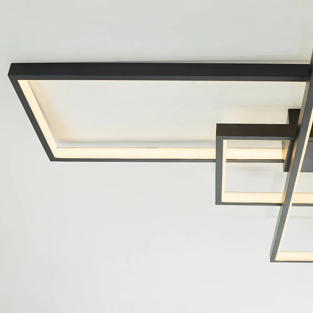 Arisha Modern Multi Rectangular Flush Mount Ceiling Light - Letslighting