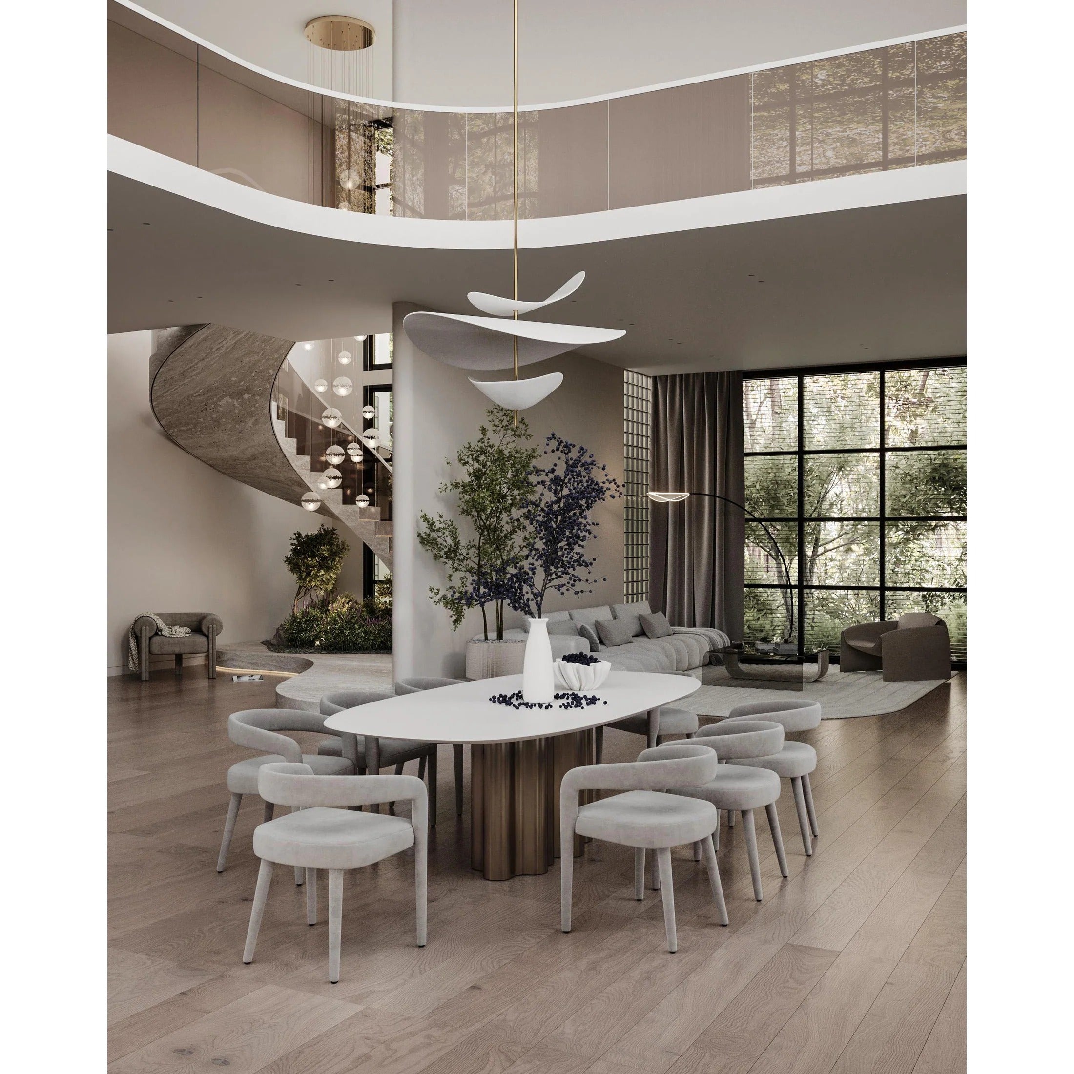 Unorara Premium Nordic Floating Pendant Lamp