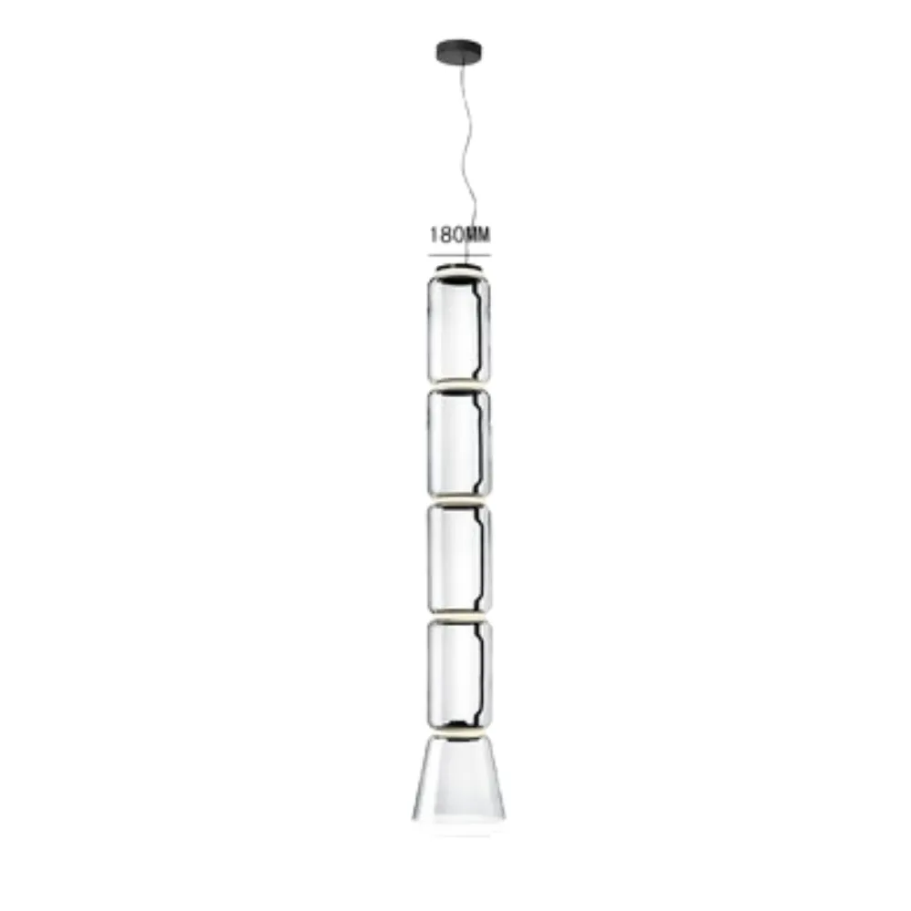Valentina Minimalist Combination Glass Pendant Light