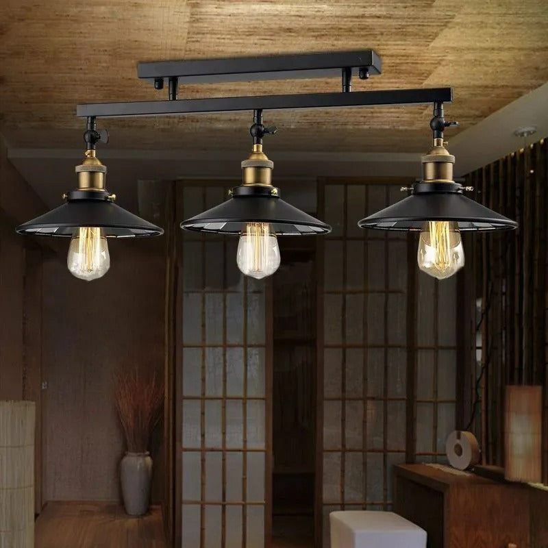 Arisha Retro LED Flush Mount Ceiling Light - Letslighting