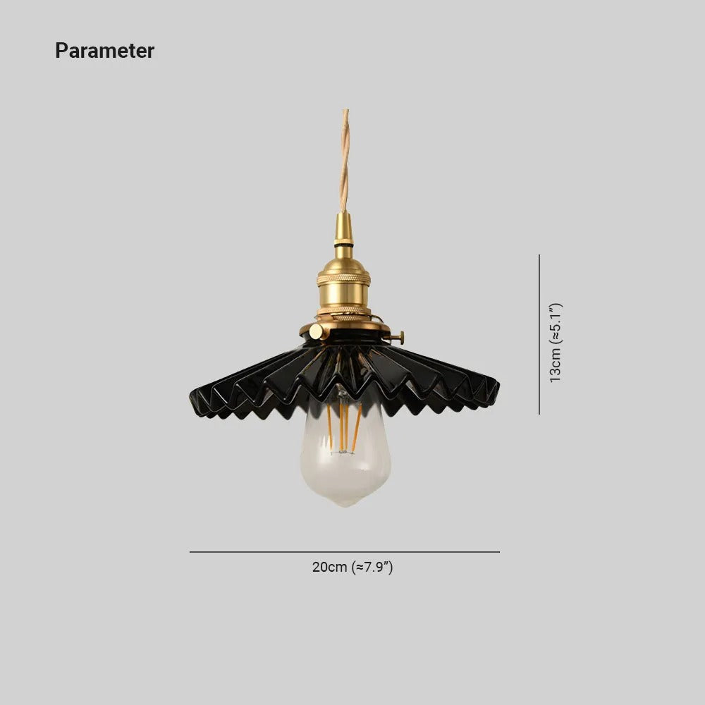 Silva Industrial Vintage Rustic Metal Pendant Light