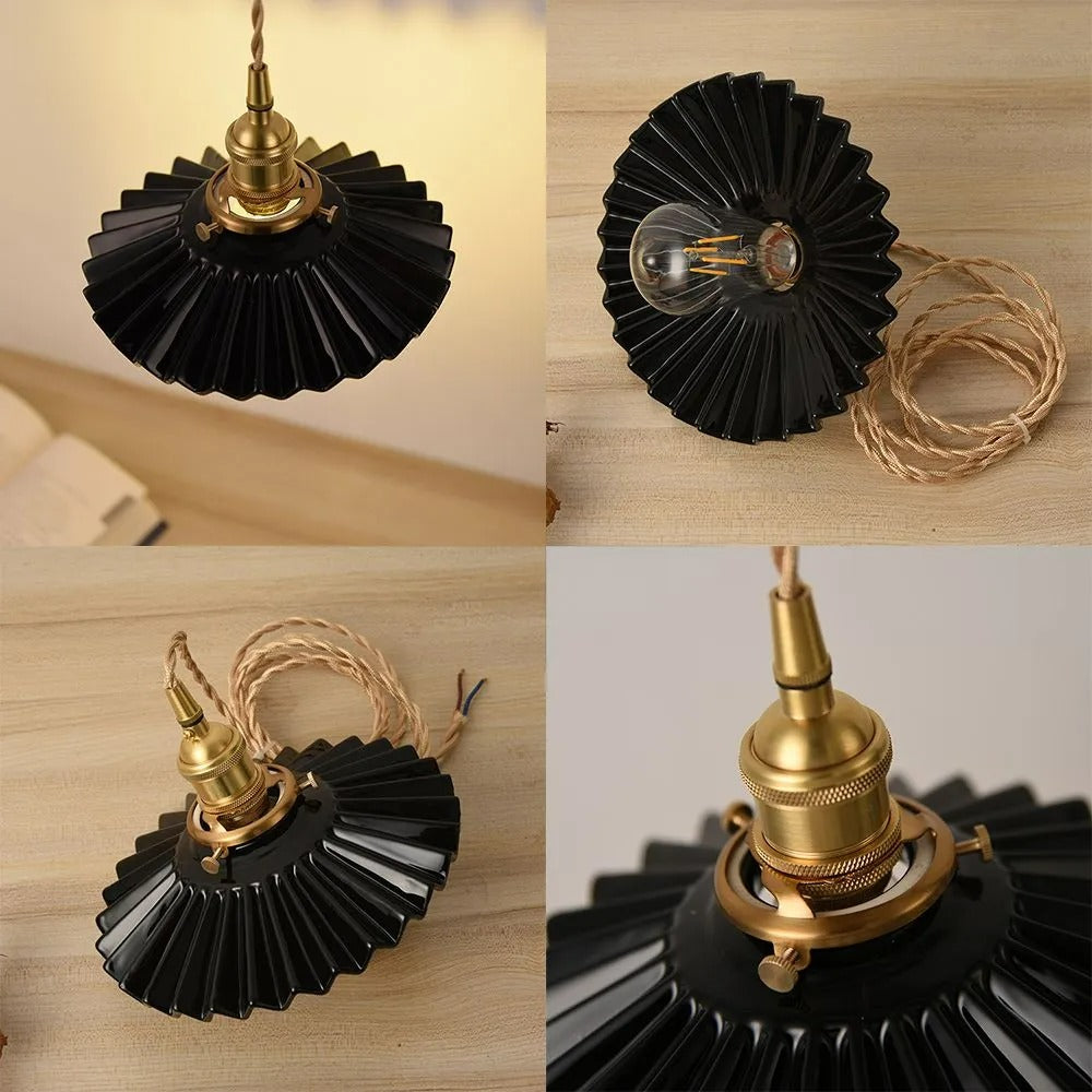 Silva Industrial Vintage Rustic Metal Pendant Light
