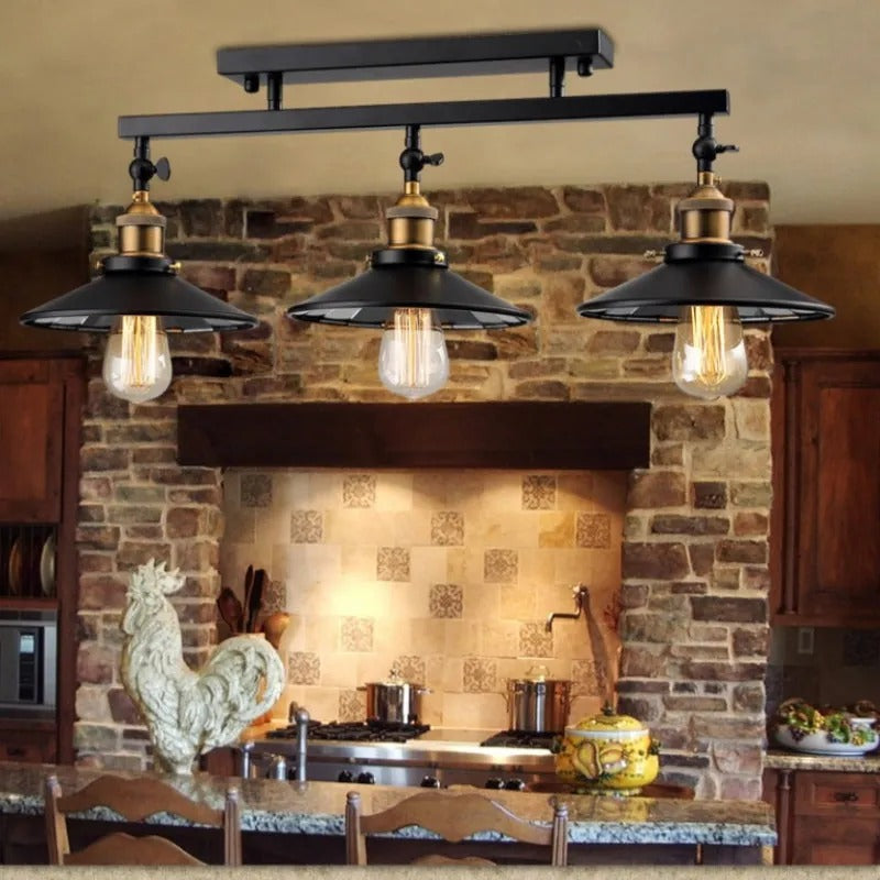 Arisha Retro LED Flush Mount Ceiling Light - Letslighting