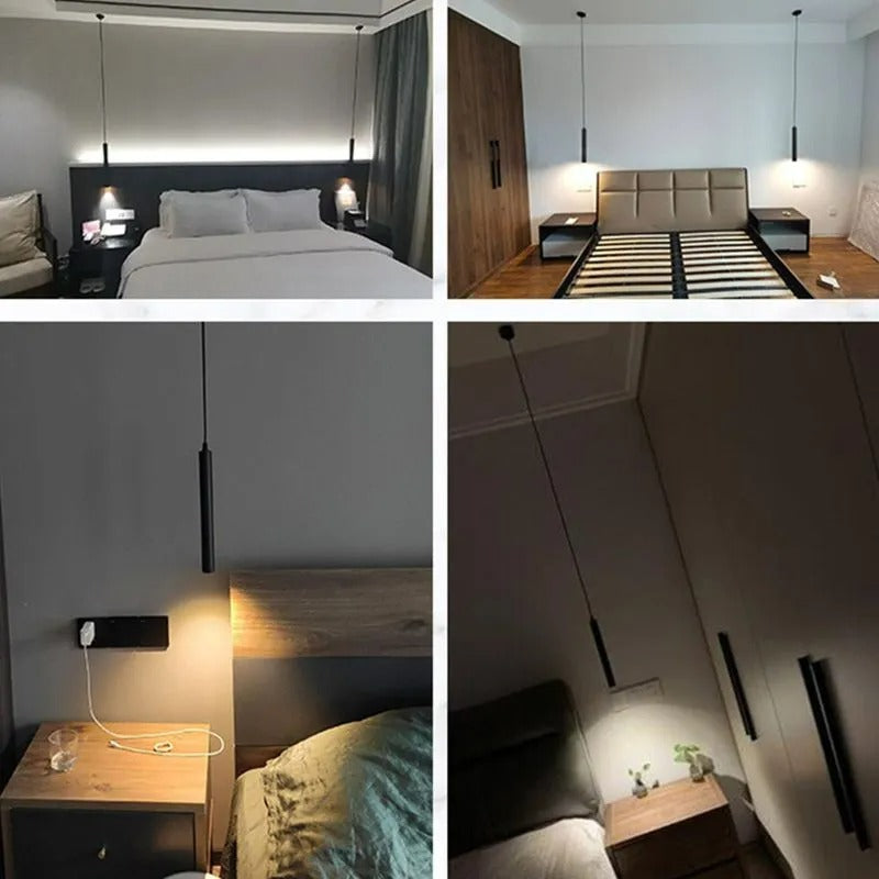 Arisha Minimalist LED Metal Pendant Light Living Room Bedroom