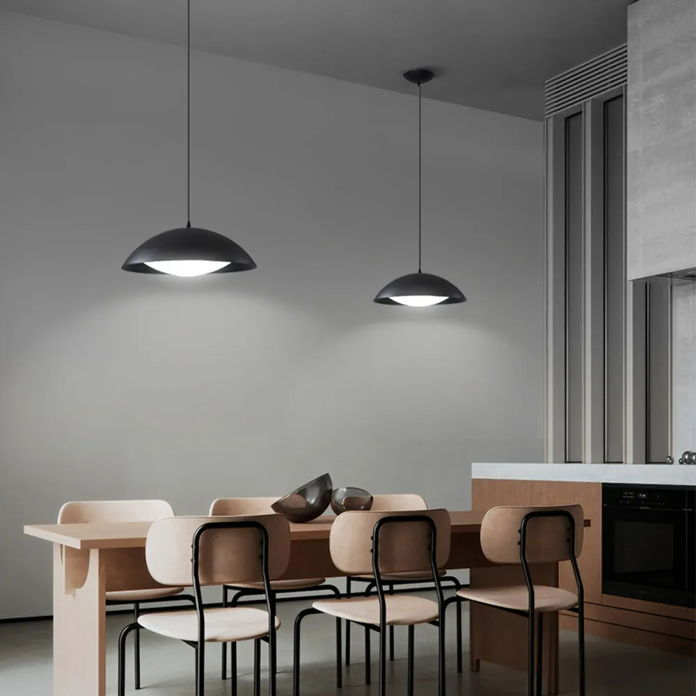 Valentina Modern Minimalist Pendant Light Metal Dining Room - Letslighting