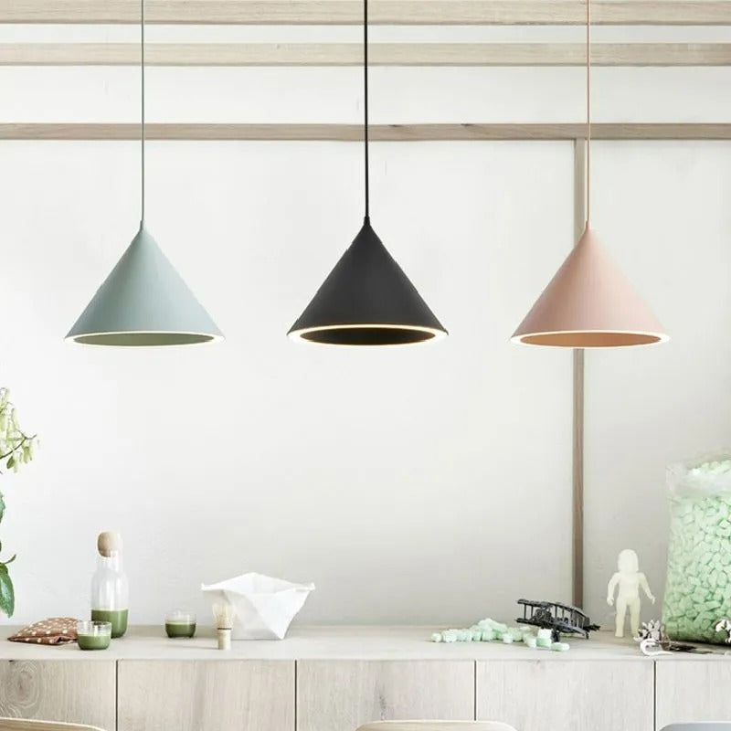 Valentina Funnel-Shape LED Pendant Light for Living Room - Letslighting