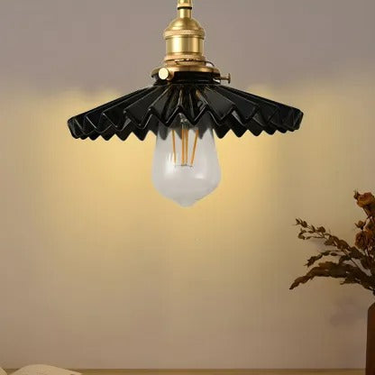Silva Industrial Vintage Rustic Metal Pendant Light