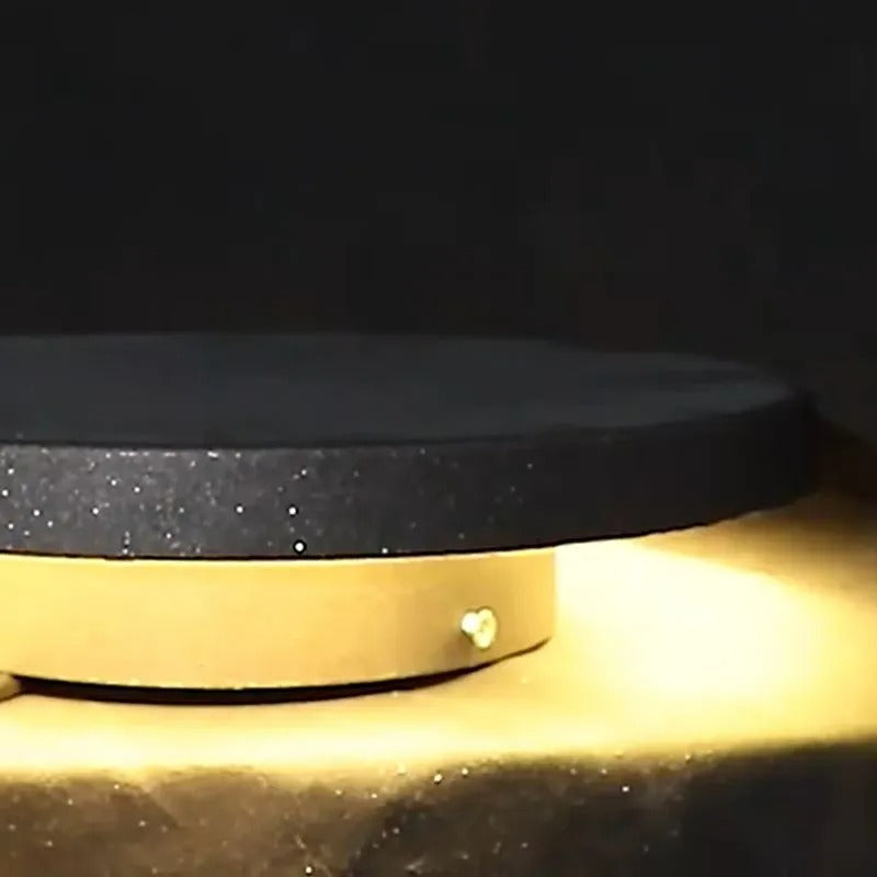 Ray Modern Round Solar Outdoor Light