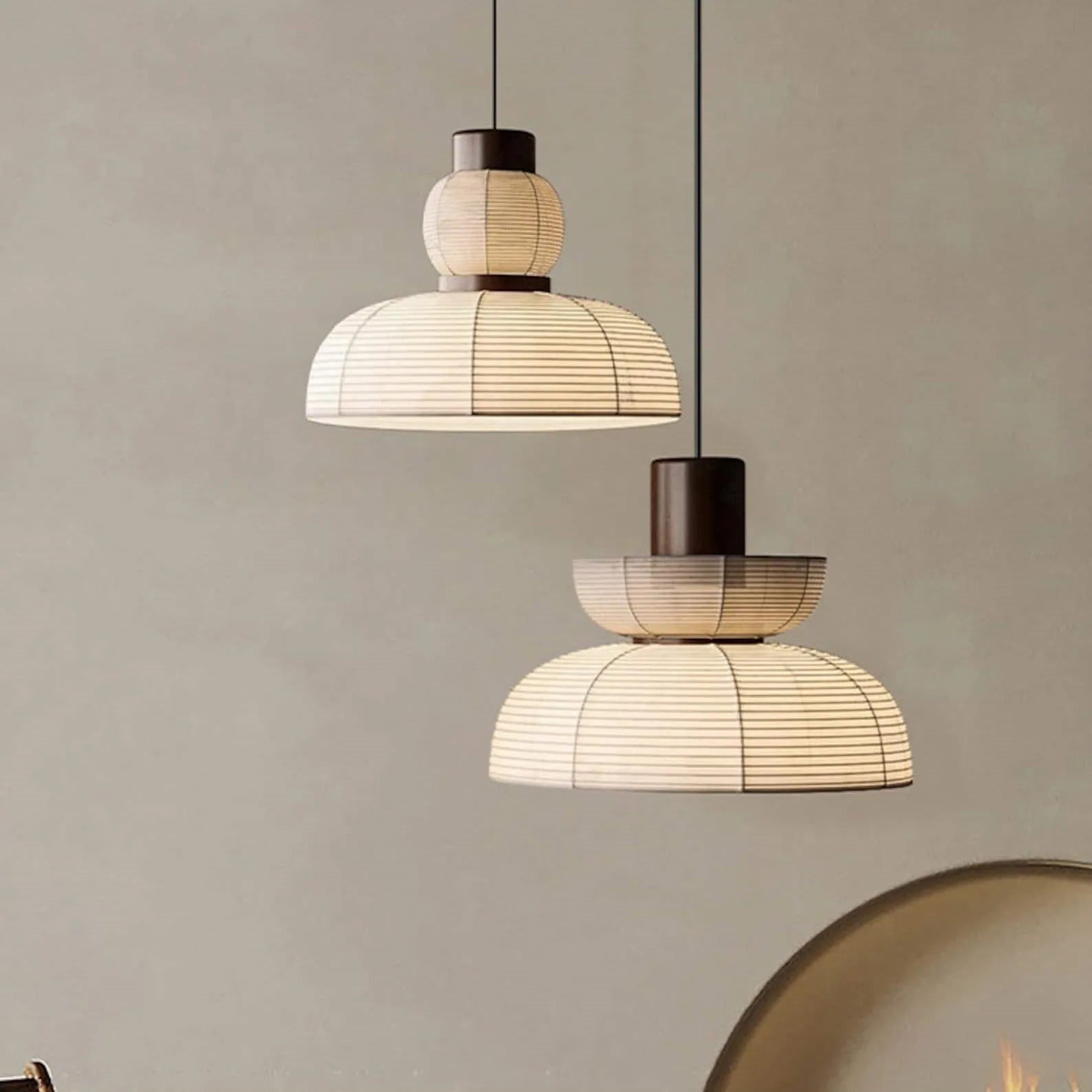 Ritta Modern Conical Pendant Light Bedroom - Letslighting