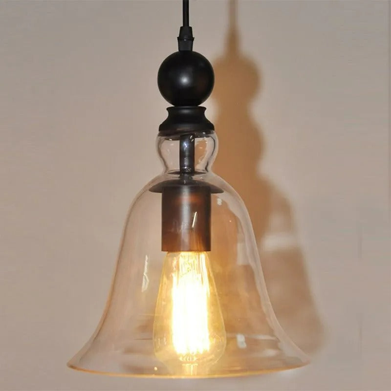 Arisha Vintage Industrial Bell Pendant Light - Letslighting
