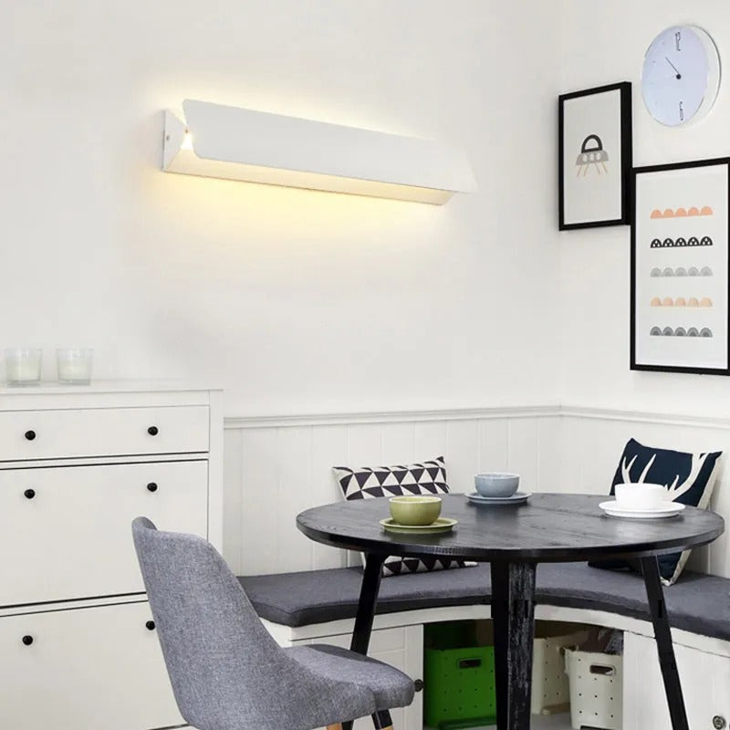 Ray Modern Design Cone LED Indoor Wall Lamp Metal Acrylic Bedroom Living Room Dining Room