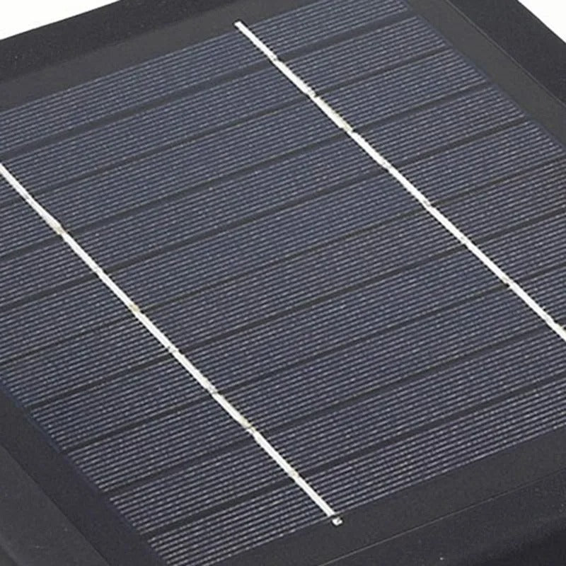 Ray Post Modern Solar Square Metal LED Outdoor Light