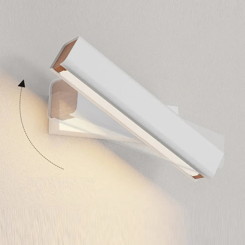 Arisha Modern Rectangles Metal Rotatable Wall Lamp