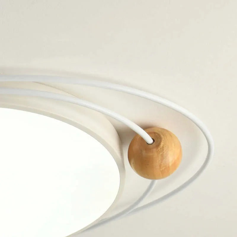 Arisha Modern Ceiling Light LED Wood Living Room - Letslighting