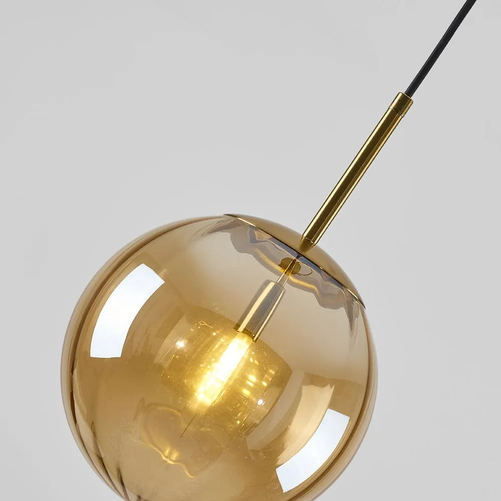 Valentina Modern Pendant Light Bubble Gradient, Glass