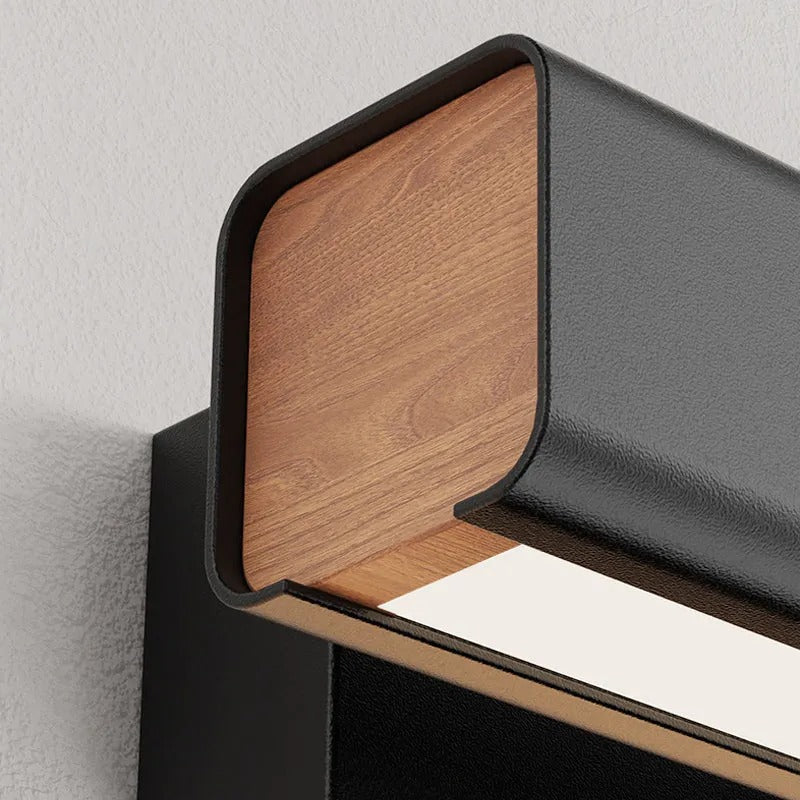 Arisha Modern Rectangles Metal Rotatable Wall Lamp