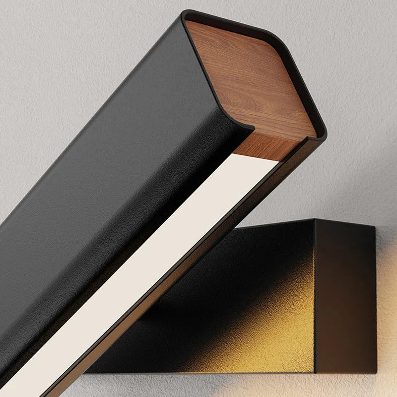 Arisha Modern Rectangles Metal Rotatable Wall Lamp