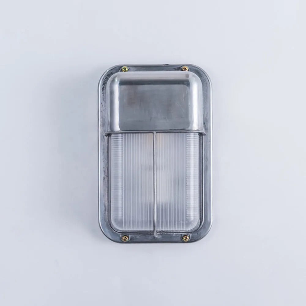 Ray Wall Lamp Geometric Modern Metal Glass Outdoor