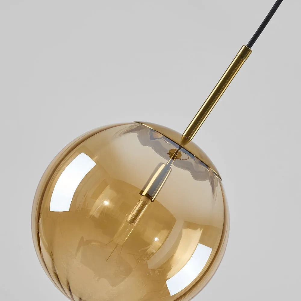 Valentina Modern Pendant Light Bubble Gradient, Glass