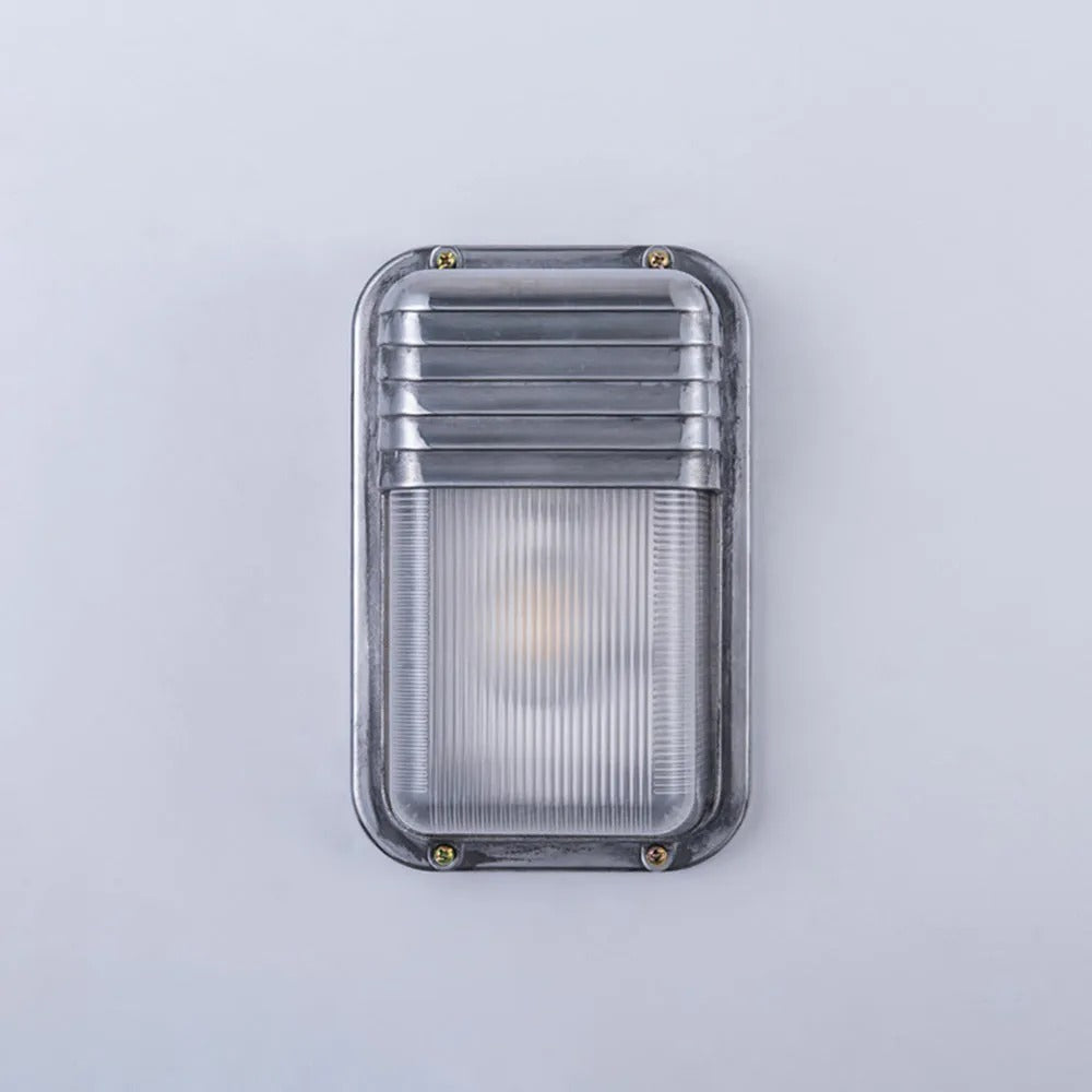Ray Wall Lamp Geometric Modern Metal Glass Outdoor