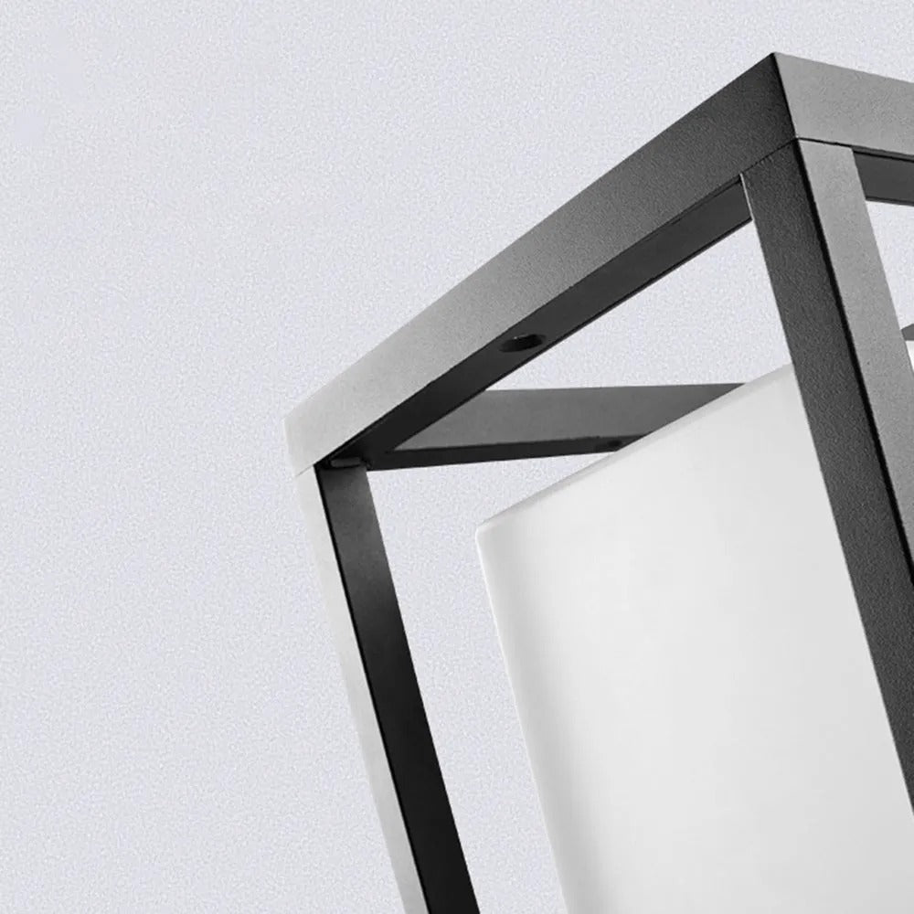 Ray Modern Rectangular Metal Outdoor Lamps