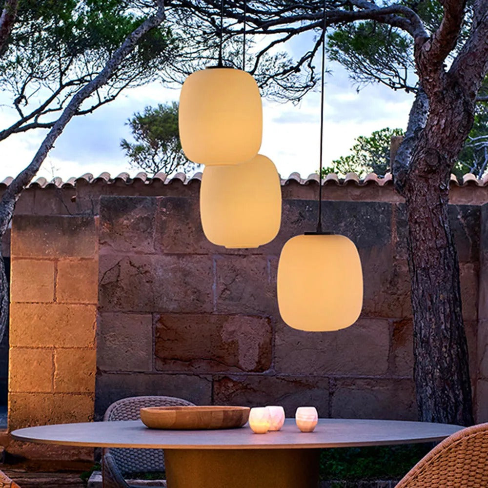 Ray Retro Lantern Pendant Light Outdoor Waterproof