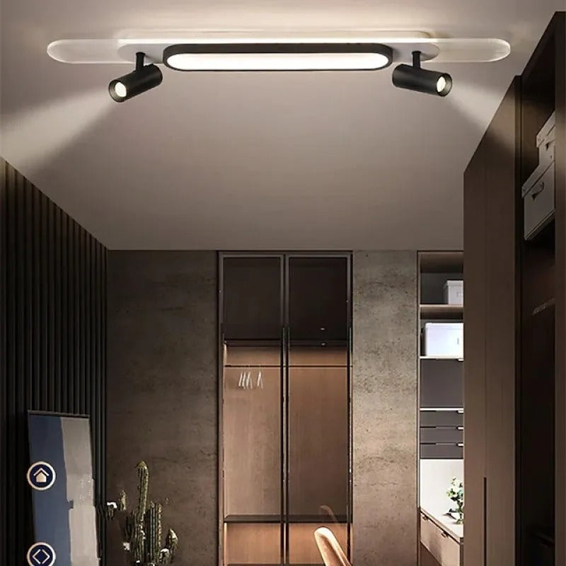 Aim Modern Rectangular LED Acrylic Ceiling Light - Letslighting