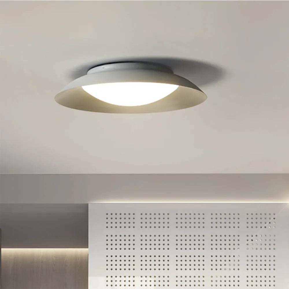 Arisha Nordic Bowl Acrylic Flush Mount Ceiling Light - Letslighting