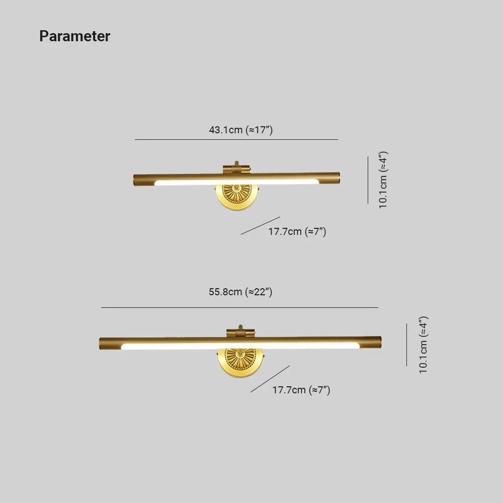 Kristy Modern Linear Vanity Wall Lamp Bathroom - Letslighting