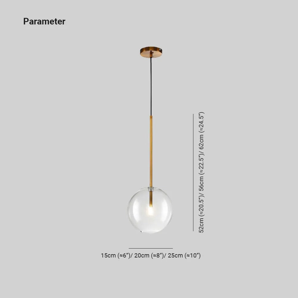 Valentina Nordic Minimalist Bubble Pendant Light - Letslighting