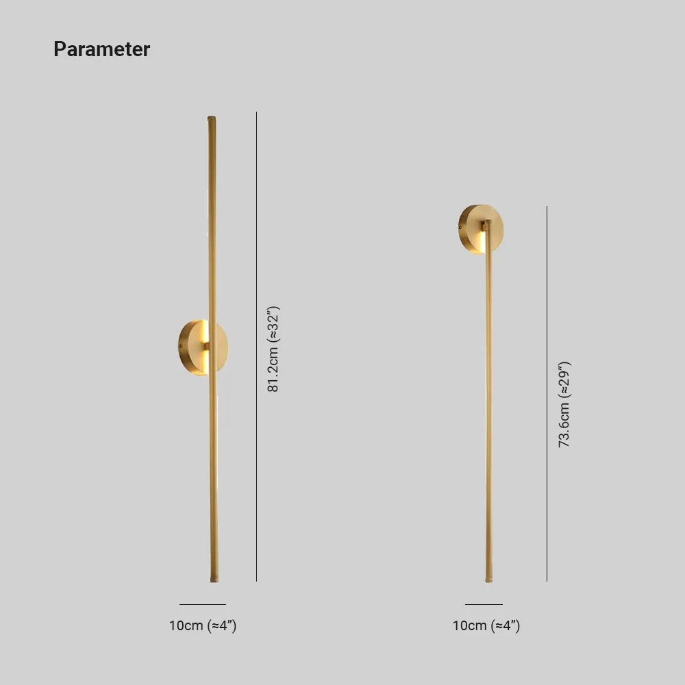 Arisha Modern Linear &Silica Gel Wall Mount Lamps - Letslighting