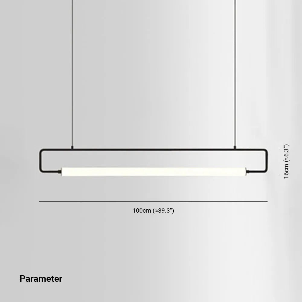 Arisha Modern Minimalist rectangular Pendant Light - Letslighting