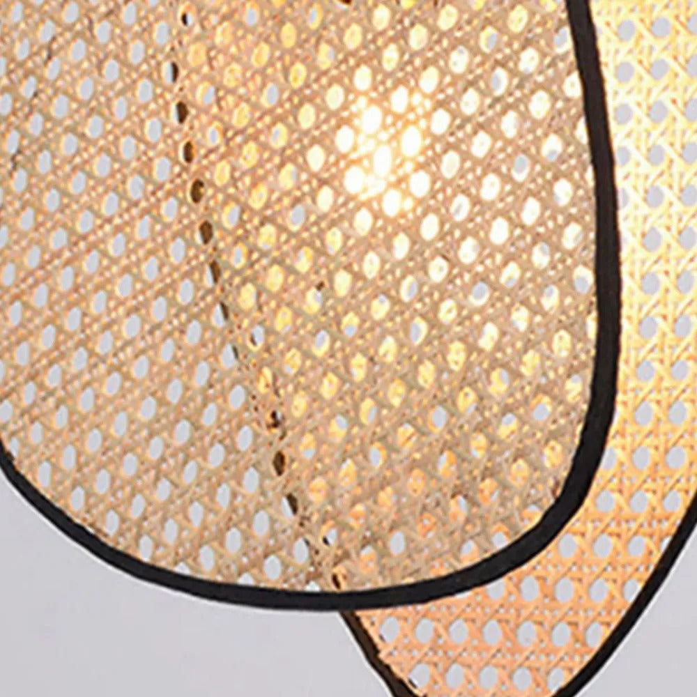 Ritta Wabi Sabi Rattan Pendant Light, Willow weave - Letslighting