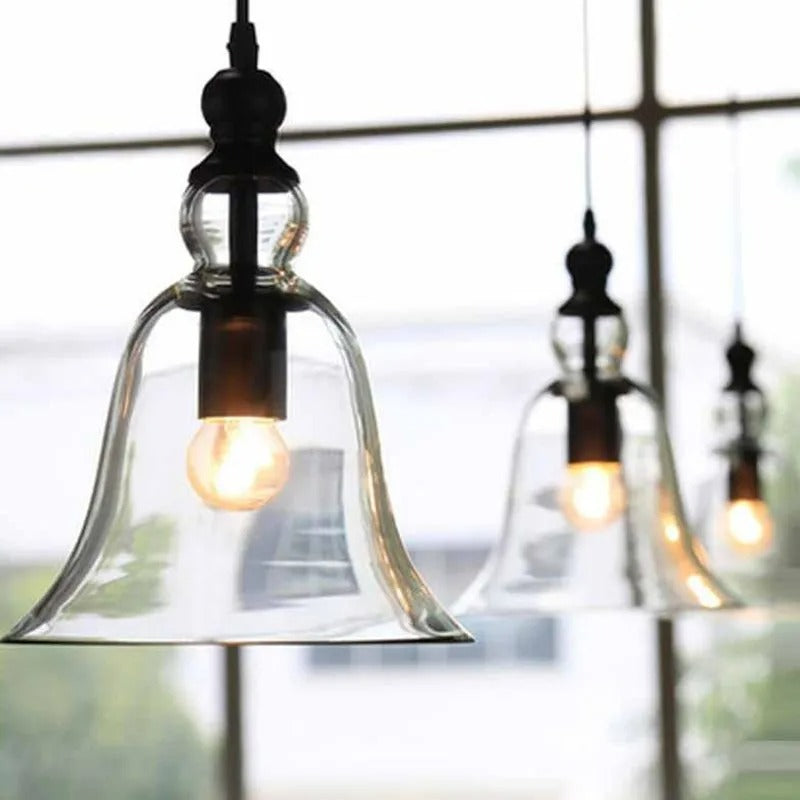 Arisha Vintage Industrial Bell Pendant Light - Letslighting