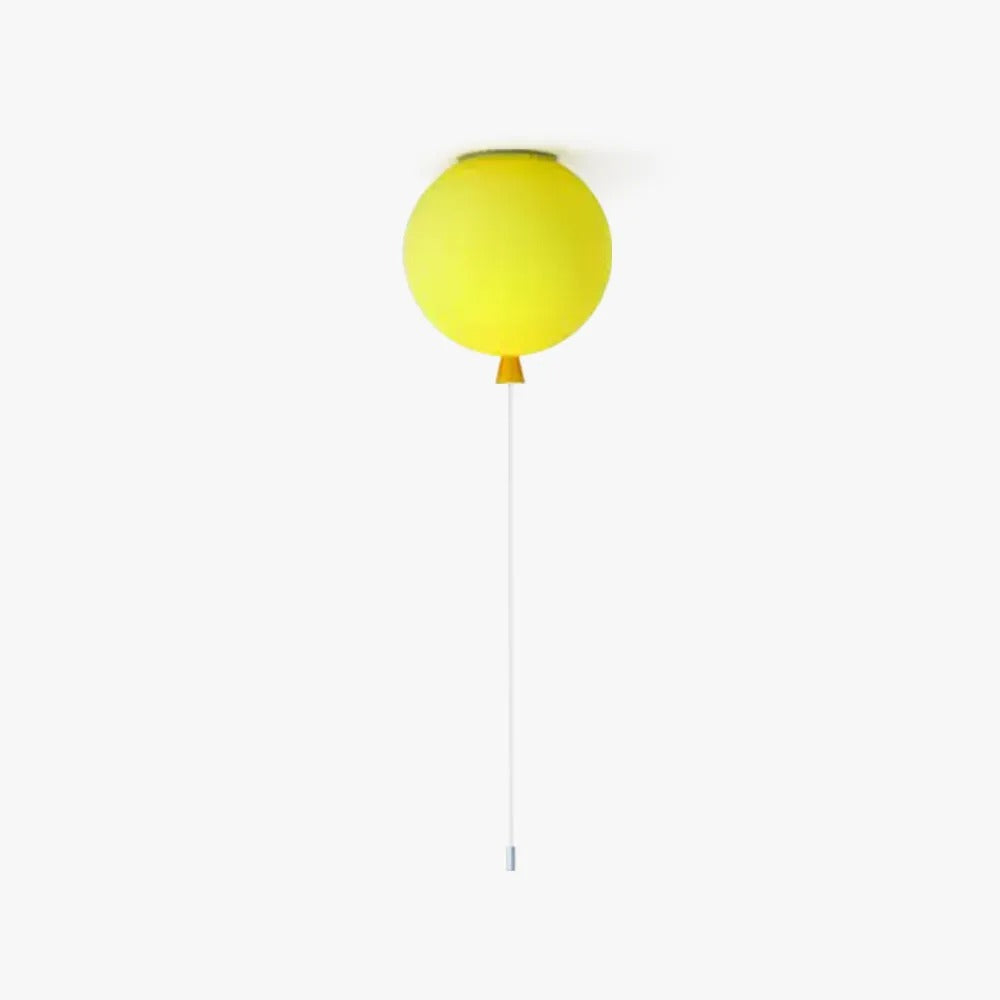 Aria Frosted Balloon Flush Mount Ceiling Light for Children's Room - Letslighting