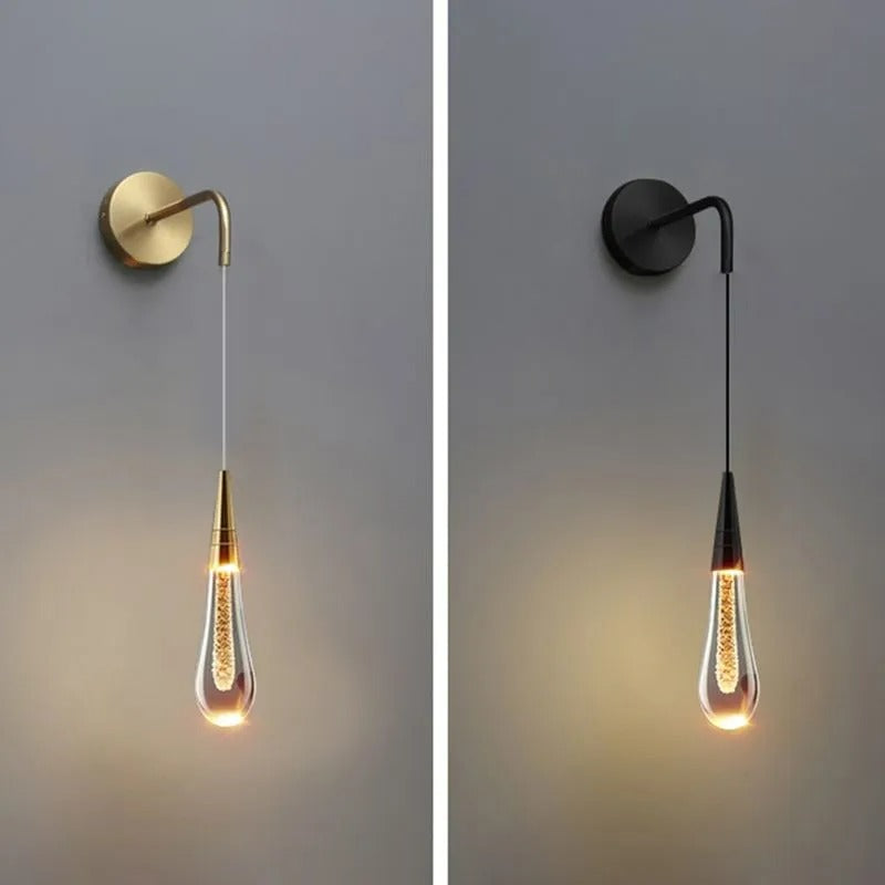 Kristy Modern Water Drop Wall Lamp