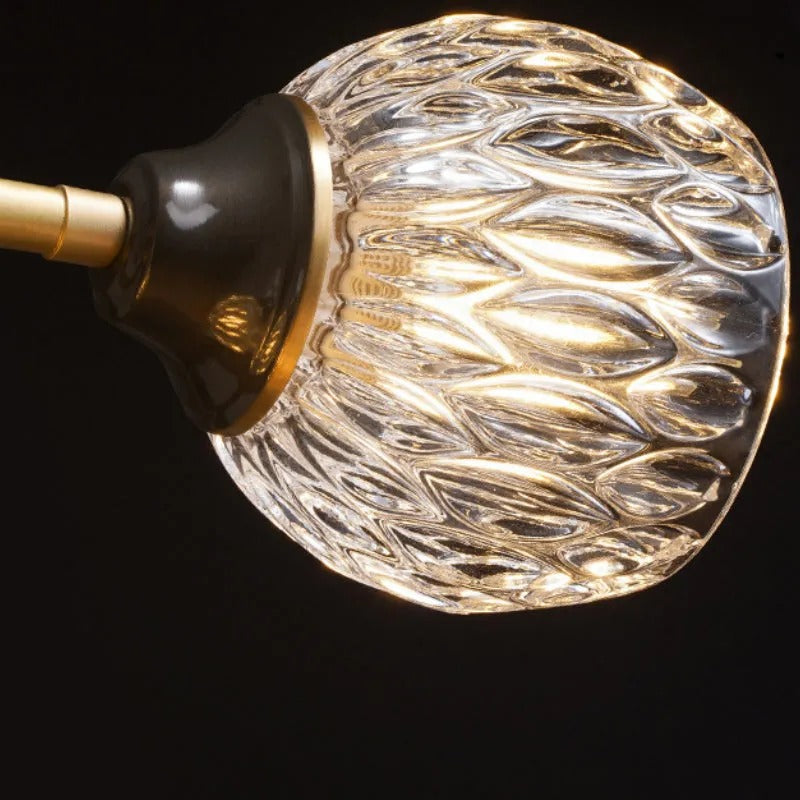 Valentina Luxury Flush Mount Ceiling Light /Glass Living Room - Letslighting