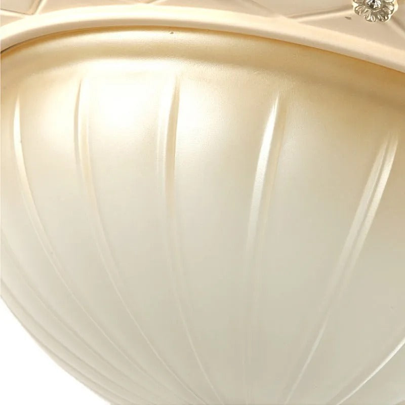 Silva Minimalist Flush Mount Ceiling Light Resin Living Room - Letslighting
