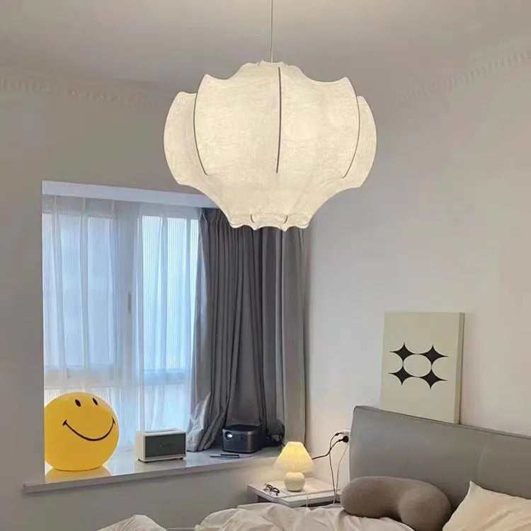 Ritta Comfort Classical Pendant Light Fabric Living Room - Letslighting
