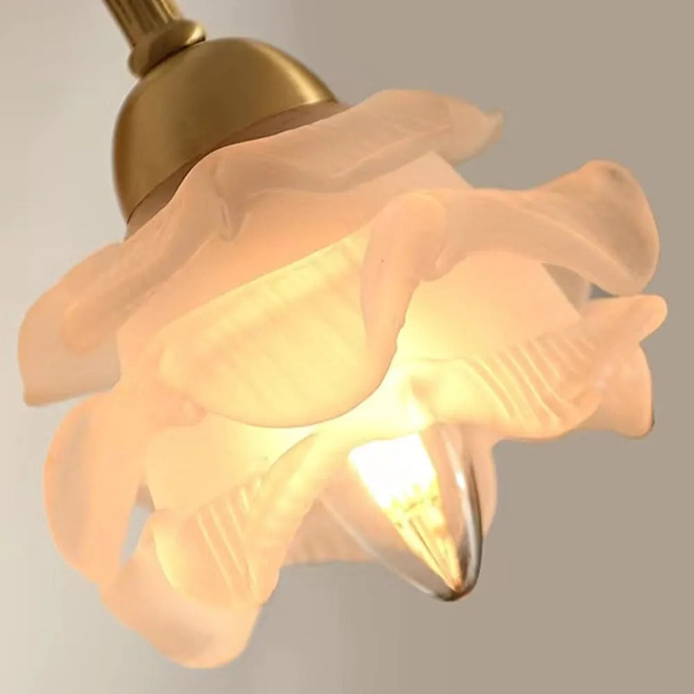 Arisha Vintage Metal Glass Indoor Wall Lamp Bedroom Living Room