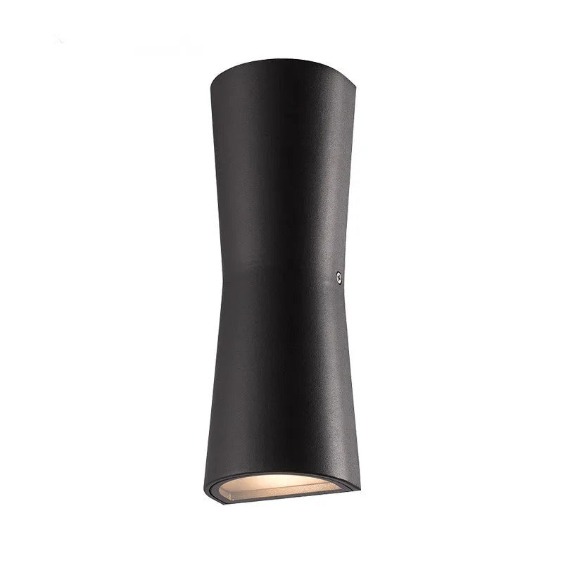 Ray Minimalist Torch LED Outdoor Wall Lamp Metal Garden Corridor Terrace
