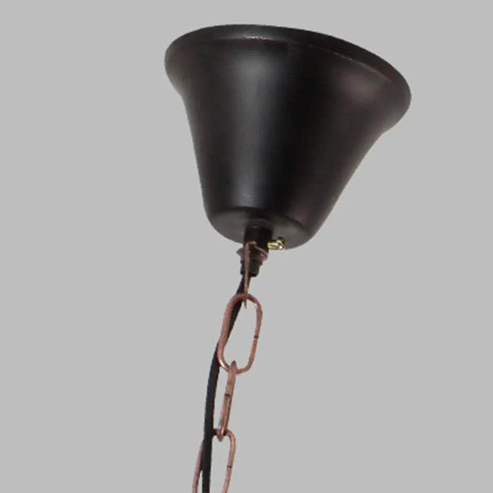 Epoch Retro Starry Metal & Wood Pendant Light