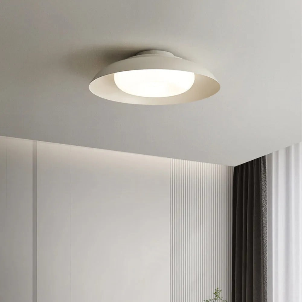 Arisha Nordic Bowl Acrylic Flush Mount Ceiling Light - Letslighting