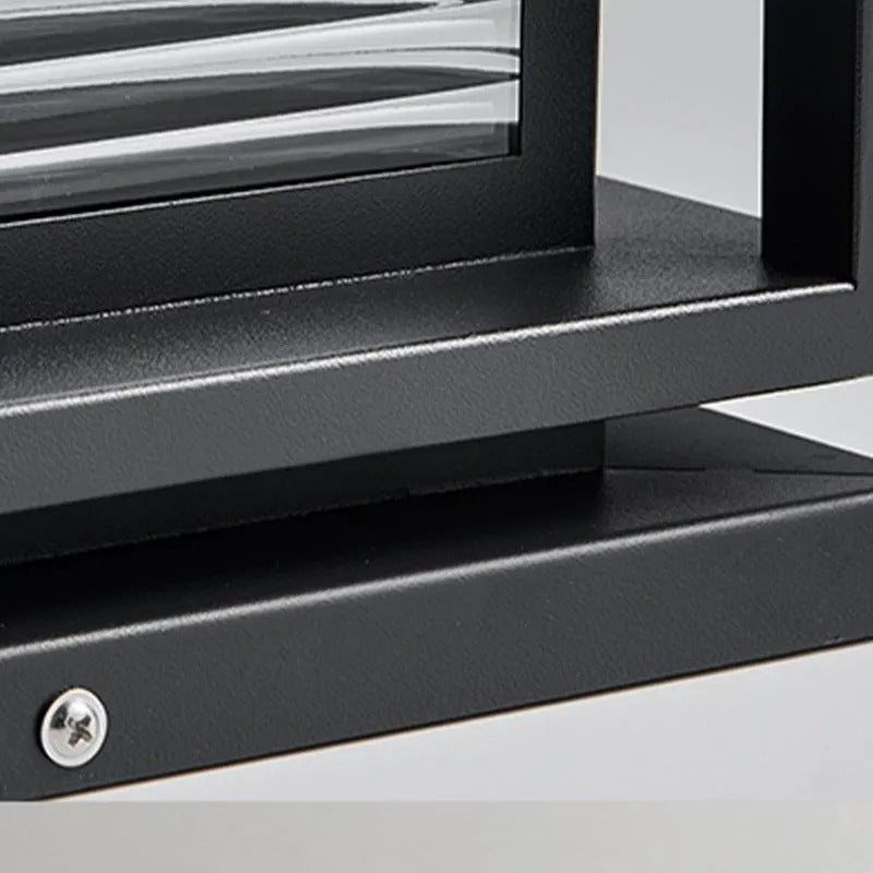 Ray LED Rectangular Metal Outdoor Lamps