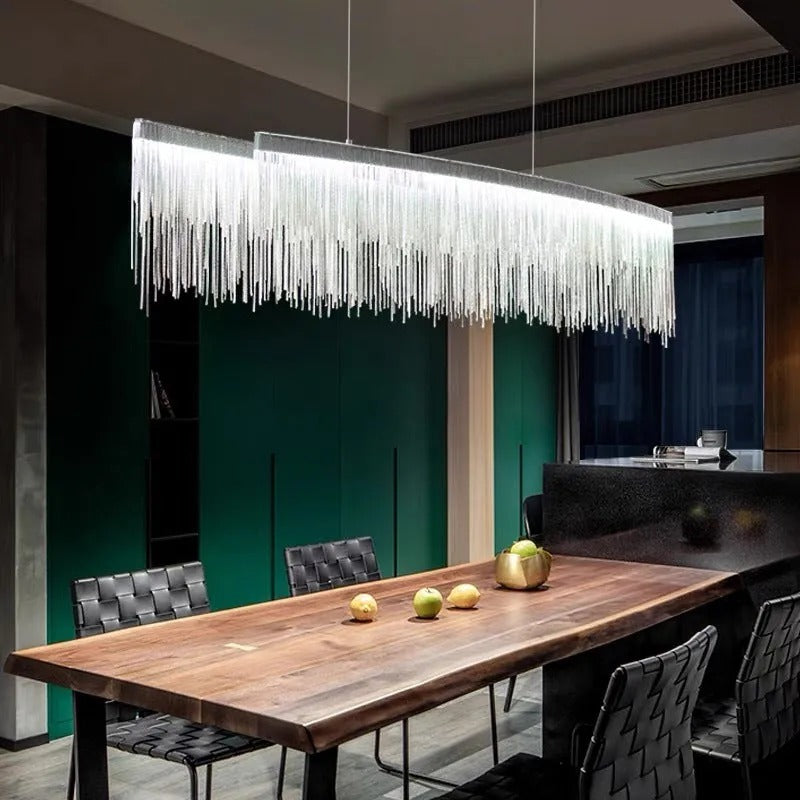 Kristy Luxury Tassel Acrylic Pendant Light - Letslighting