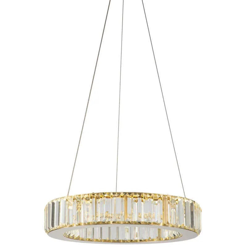 Kristy Elegant Round Crystal Chandelier - Letslighting