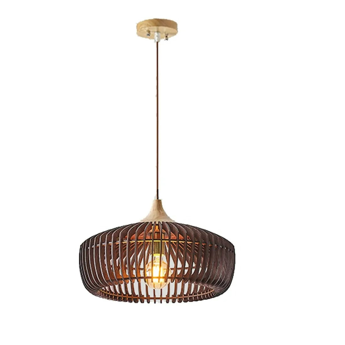 Muto Nordic Japanese Pendant Light Wood Bedroom/Living Room