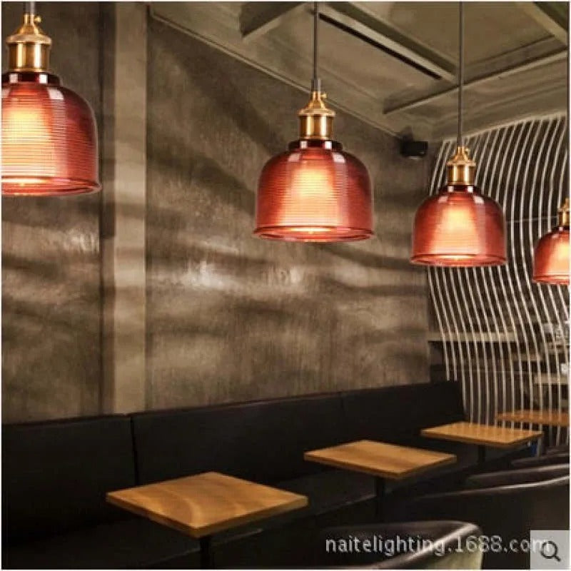 Valentina Glass Art Deco Pendant Lights,Colorful - Letslighting